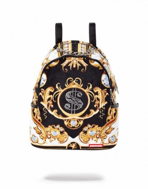 Black Gold Women's Sprayground Palace Of Sharks Savage | VDSK19367