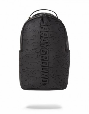 Black Men's Sprayground Bodyguard Backpacks | CORL84562