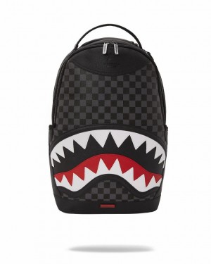 Black Men's Sprayground Henny Aiir To The Throne Backpacks | TJDQ04715