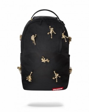 Black Men's Sprayground The Lost In Space Backpacks | PXNC12468