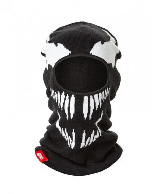 Black Men's Sprayground Venom Ski Mask | ZNWD38405