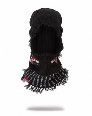 Black Women's Sprayground Bohemian Full Face Ski Mask | EZTO59734