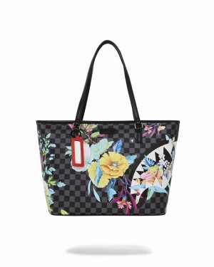 Black Women's Sprayground Gala After Party Tote Bags | SICW28957