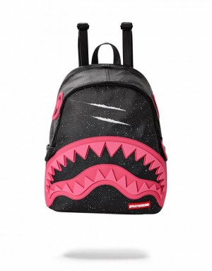 Black Women's Sprayground Party Shark Savage | JSPH78623