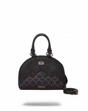 Black Women's Sprayground Pri$m Superjet Handbag | PLIE57361