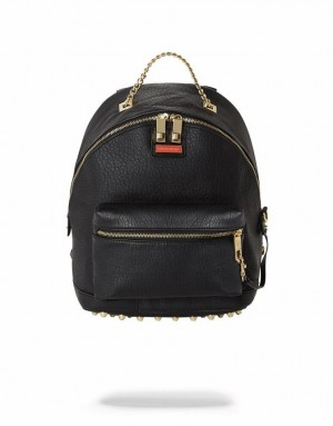 Black Women's Sprayground Studded Savage | QMYJ38591