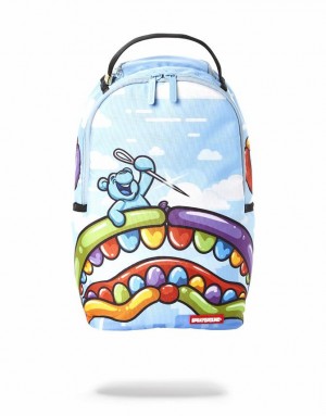 Blue Men's Sprayground Poppin Mini Backpacks | MYHP25084