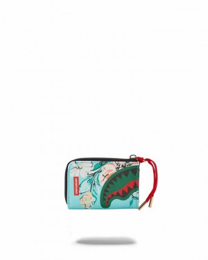 Blue Men's Sprayground The Sanctuary Wallets | HCFY93165