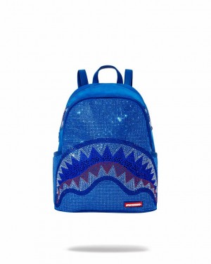 Blue Women's Sprayground Trinity Ocean Savage | HFYR95138