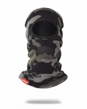 Brown Men's Sprayground 3am Never Sleep Ski Mask | QMSH79034