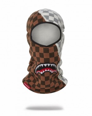 Brown Men's Sprayground Unstoppable Endeavors Ii Ski Mask | YWBO49756