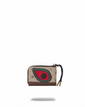 Brown Women's Sprayground Fifth Avenue Wallets | JAYL48026