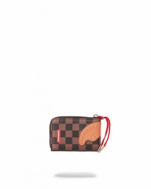 Brown Women's Sprayground Henny Wallets | JOFS85469