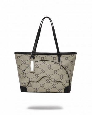 Brown Women's Sprayground The Getaway Tote Bags | XPME37208