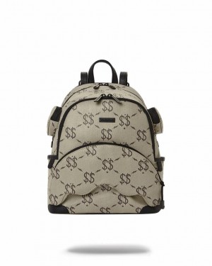 Khaki Women's Sprayground The Getaway Savage | GUAM15962