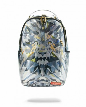 Multicolor Men's Sprayground Ai Lions Are Forever Backpacks | MSNH21875