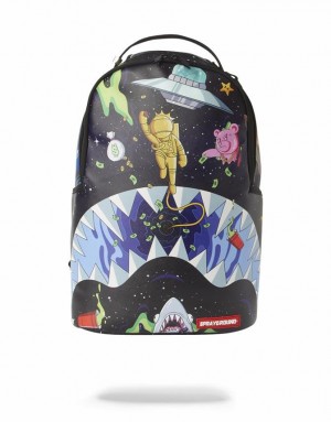 Multicolor Men's Sprayground Astro Backpacks | UDSW23750