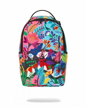 Multicolor Men's Sprayground Avant Garden Backpacks | VOEA18706