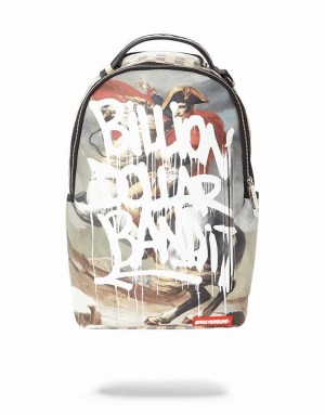 Multicolor Men's Sprayground Billion Backpacks | UYBT78941