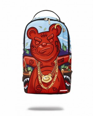 Multicolor Men's Sprayground Diablo Backpacks | RQBI42860