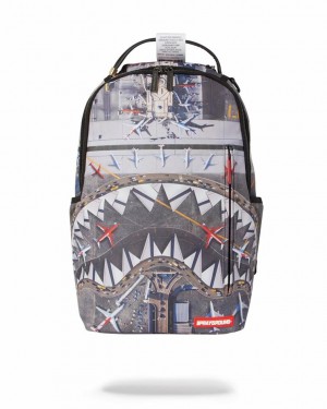 Multicolor Men's Sprayground Global Entry Backpacks | BNID98702