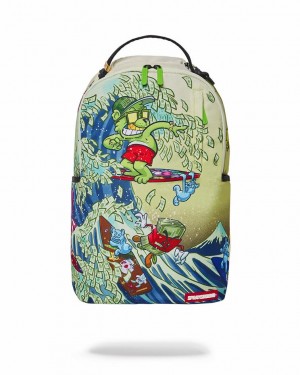 Multicolor Men's Sprayground Head High Backpacks | AJKF25370