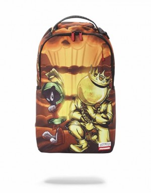 Multicolor Men's Sprayground Marvin Vs Astromane Backpacks | ZFMA81562