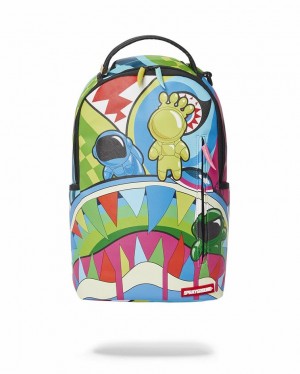 Multicolor Men's Sprayground Mind Trip Backpacks | NIEQ12078