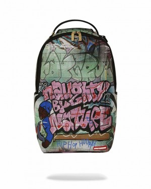 Multicolor Men's Sprayground Naughty By Nature Backpacks | XQWF34890