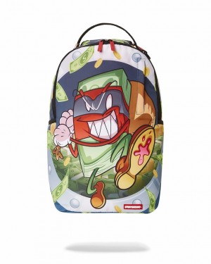 Multicolor Men's Sprayground Next Step Backpacks | VSRK09245