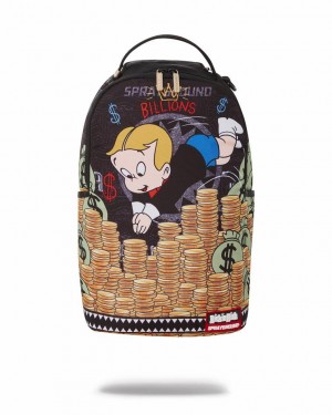 Multicolor Men's Sprayground Richie Rich Backpacks | LCKR32567