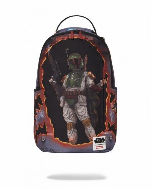 Multicolor Men's Sprayground Star Wars Backpacks | EKCD32954