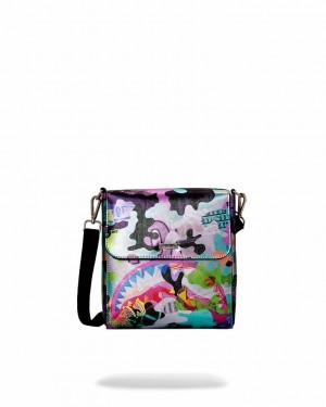 Multicolor Women's Sprayground Heavy Rhythm Slings Bag | YWDQ70165