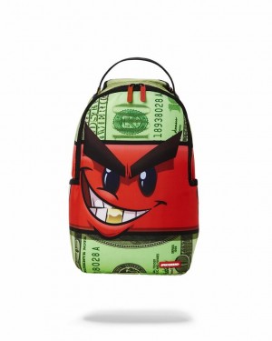 Multicolor Women's Sprayground Little Big Money Mini Backpacks | THAD76983