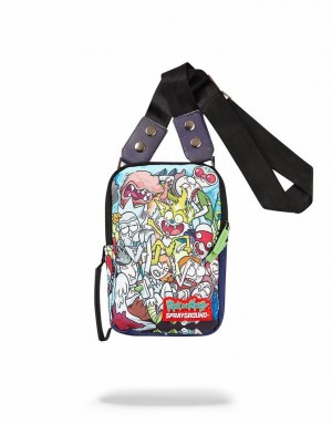 Multicolor Women's Sprayground Rick & Morty Slings Bag | UPGY17906