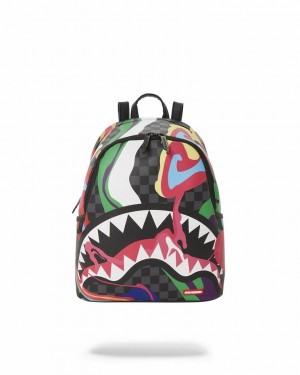 Multicolor Women's Sprayground Trippy Taffy Savage | LVFB12078