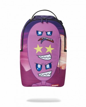 Pink Men's Sprayground Alien Backpacks | MHGB74652