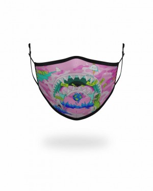 Pink Men's Sprayground Dbd Land Face Masks | JTCO63140