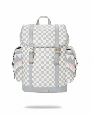 White Men's Sprayground Air To The Throne Jetset Monte Carlo | UIMB43289