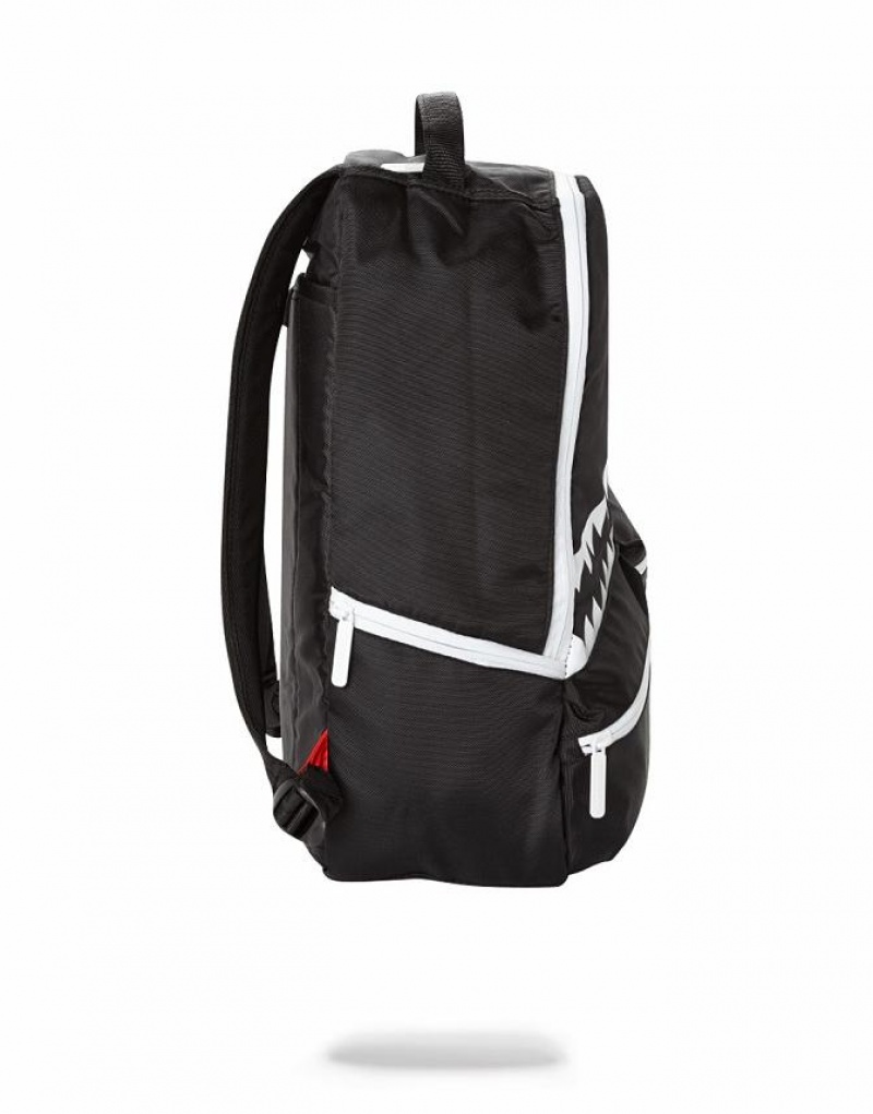 Black Men's Sprayground All Day Backpacks | IATE86174