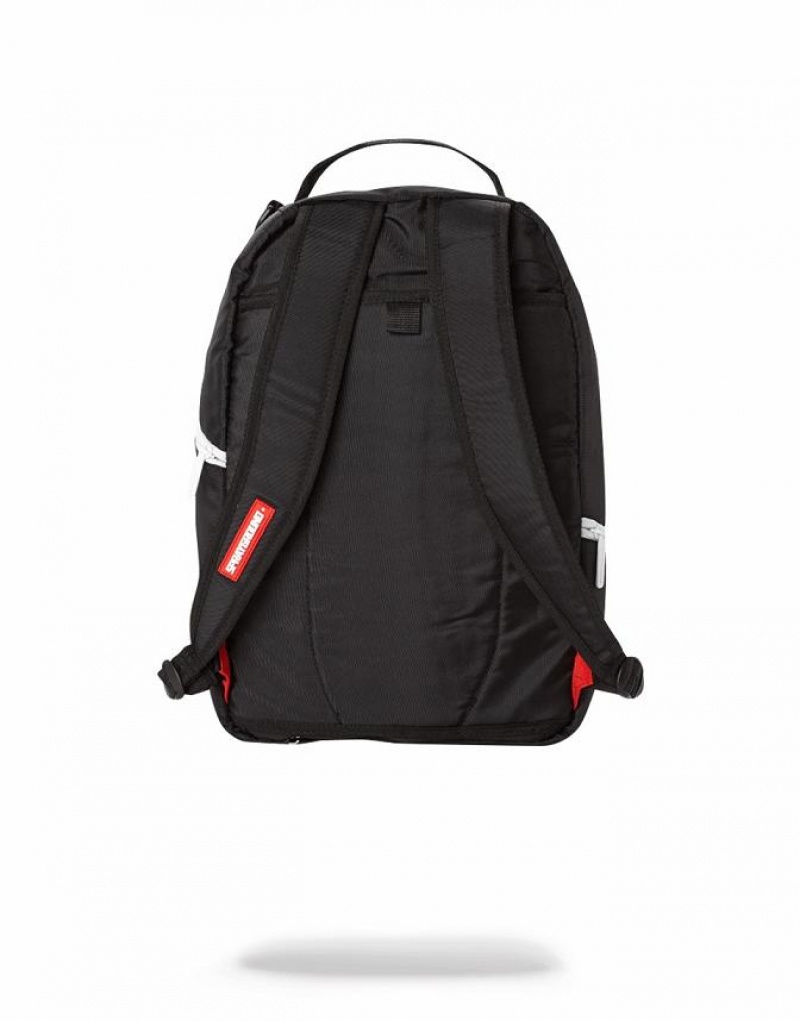 Black Men's Sprayground All Day Backpacks | IATE86174