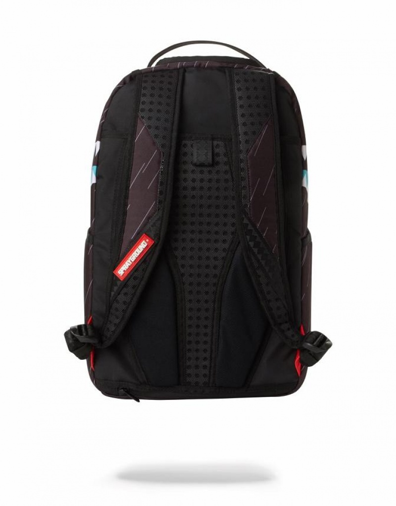 Black Men's Sprayground Batman Backpacks | VEUH12549