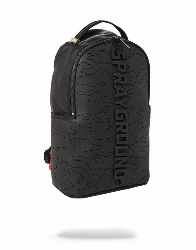 Black Men's Sprayground Bodyguard Backpacks | CORL84562