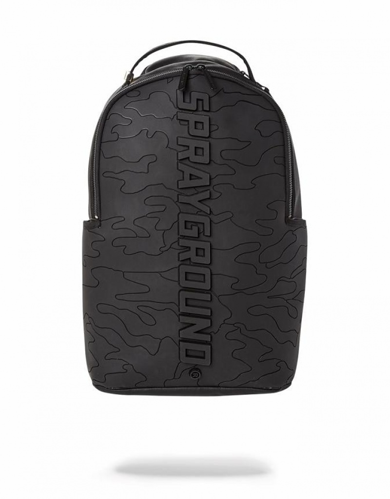 Black Men\'s Sprayground Bodyguard Backpacks | CORL84562