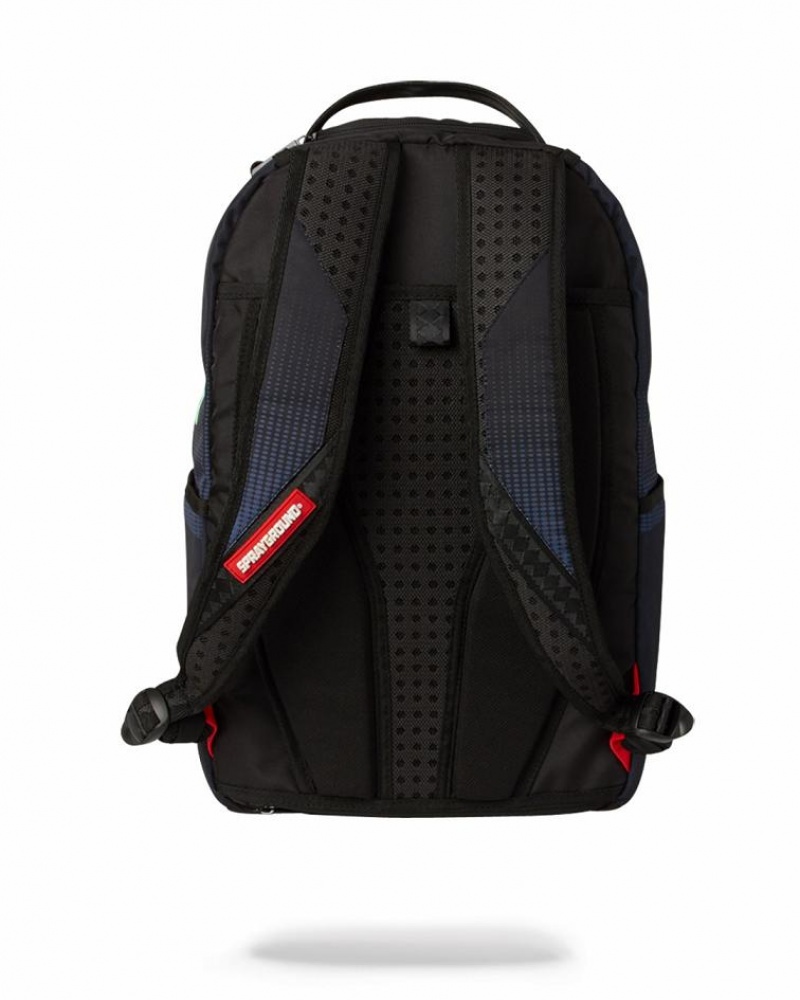 Black Men's Sprayground Bugs Backpacks | UDVG04871