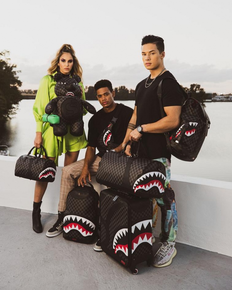 Black Men's Sprayground Henny Air To The Throne Monte Carlo | GZFC86390