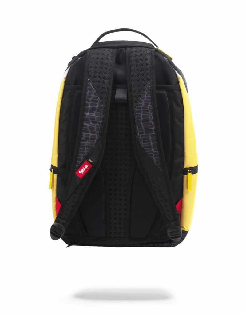 Black Men's Sprayground Nbalab Backpacks | QSCM21574