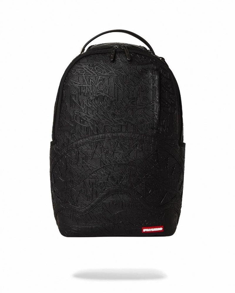 Black Men\'s Sprayground Nightflight G800 Backpacks | MJPV74956