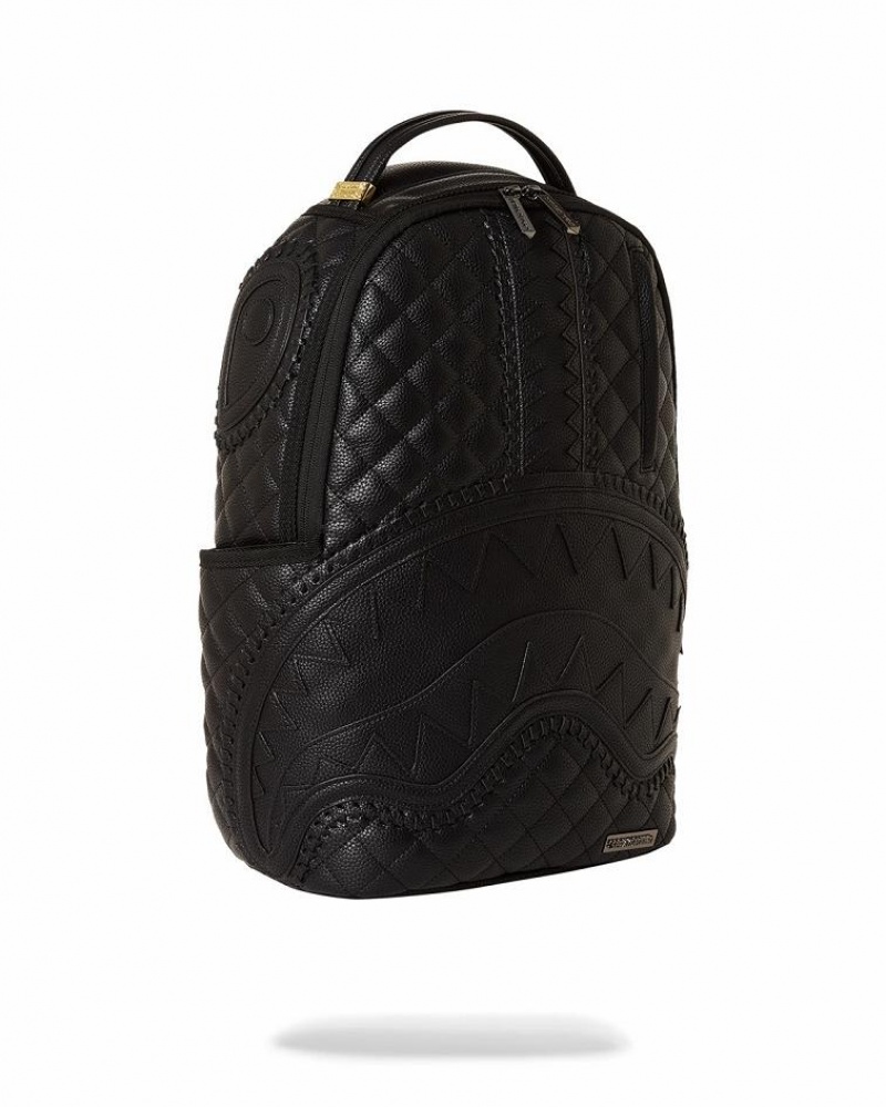 Black Men's Sprayground Riviera Backpacks | MVKW18954