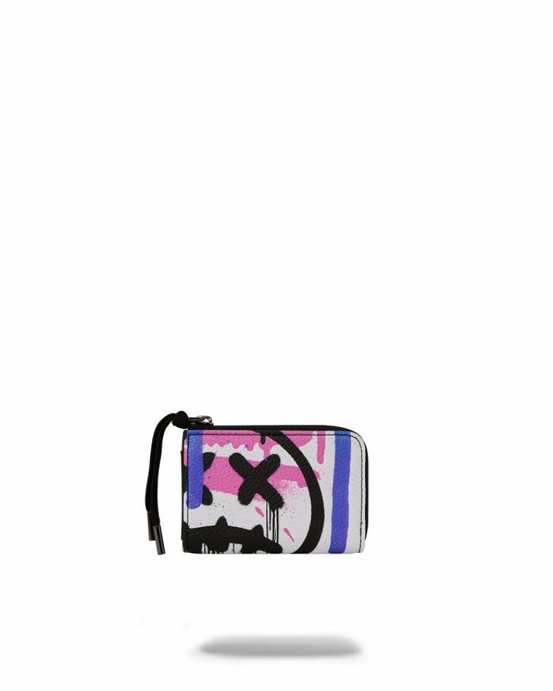 Black Men's Sprayground Shark Atelier Wallets | LZDT65731